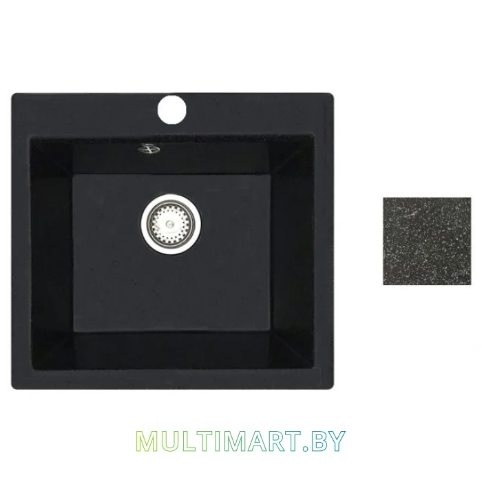 Кухонная мойка AV Engineering Solo AV500460SBKA (черный)